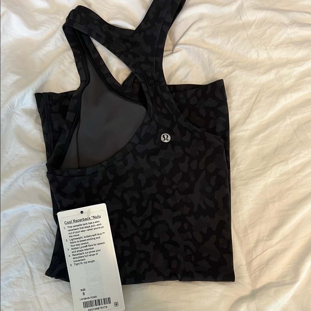 Lululemon nulu racerback tank nwt